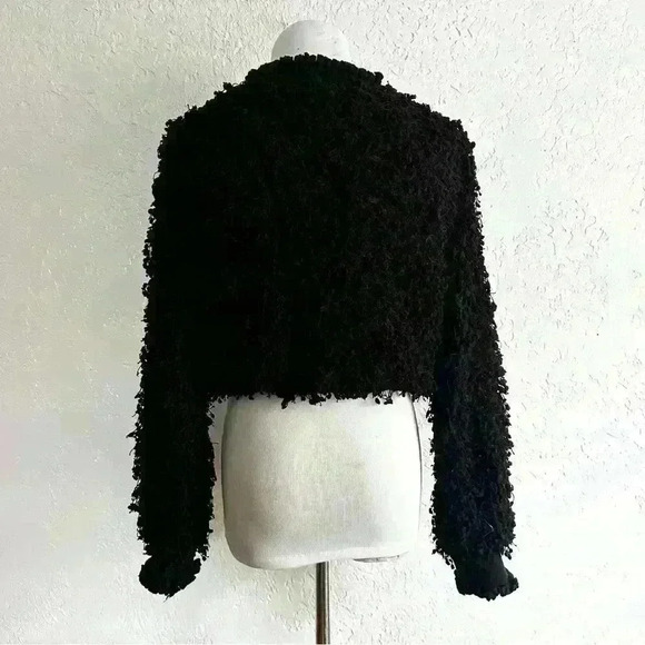 Black loop knit sweater‎ - Picture 4 of 12